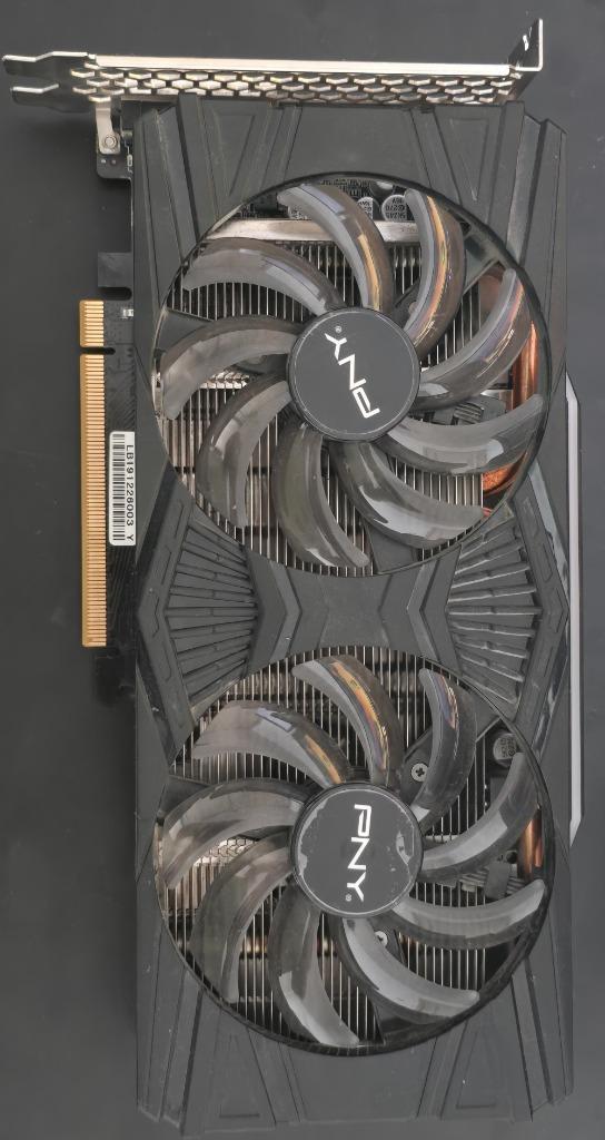 Carte graphique PNY RTX 2070 8GB, Computers en Software, Videokaarten, Gebruikt, Nvidia, PCI-Express 3.0, GDDR6, HDMI, DisplayPort