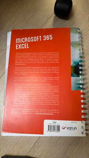 Microsoft 365: excel beschikbaar voor biedingen