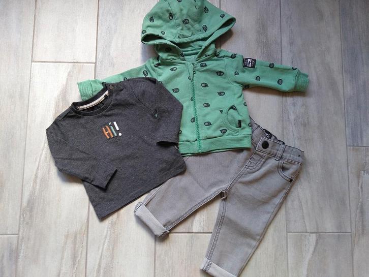 ★ M62 - Set noppies, Kinderen en Baby's, Babykleding | Maat 62, Zo goed als nieuw, Jongetje, Setje, Ophalen of Verzenden