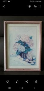 Kader bloemen hoogte 40 cm breedte 32 cm, Huis en Inrichting, Ophalen, Gebruikt