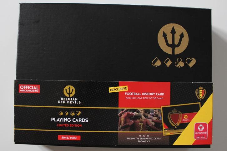 Kaartspel Rode Duivels, Hobby en Vrije tijd, Gezelschapsspellen | Kaartspellen, Nieuw, Een of twee spelers, Drie of vier spelers