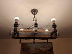 Lustre en bois-métal, Ophalen, Gebruikt, Metaal