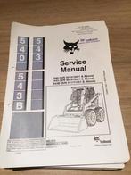 Werkplaatshandboek en onderdelenlijst BOBCAT 540/543, Ophalen of Verzenden, Nieuw
