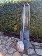 Outtrade terrasverwarmer op gas incl gasfles, Ophalen, Gebruikt, Gas, Vloer