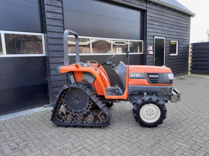 Kubota GT 21 Rupstractor minitrekker Rups, Zakelijke goederen, Landbouw | Tractoren, tot 2500, Overige merken, Gebruikt