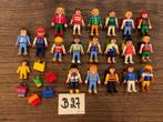 PLAYMOBIL B27 - 20 KIDS MET RUGTASSEN, Kinderen en Baby's, Ophalen of Verzenden