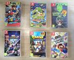 6 Nintendo Switch games bundel Mario, Luigi, Yoshi, Crash, Games en Spelcomputers, Ophalen, Zo goed als nieuw, Overige genres