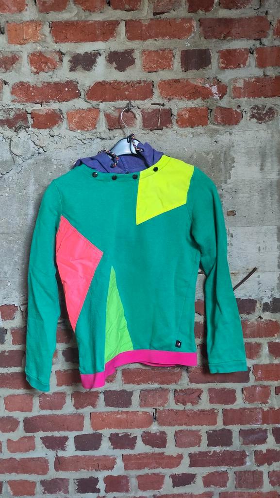 Blitse trui met fluo accenten,small, Kleding | Dames, Truien en Vesten, Ophalen of Verzenden