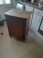 Naaimachine in kast op wielen, Antiek en Kunst, Ophalen