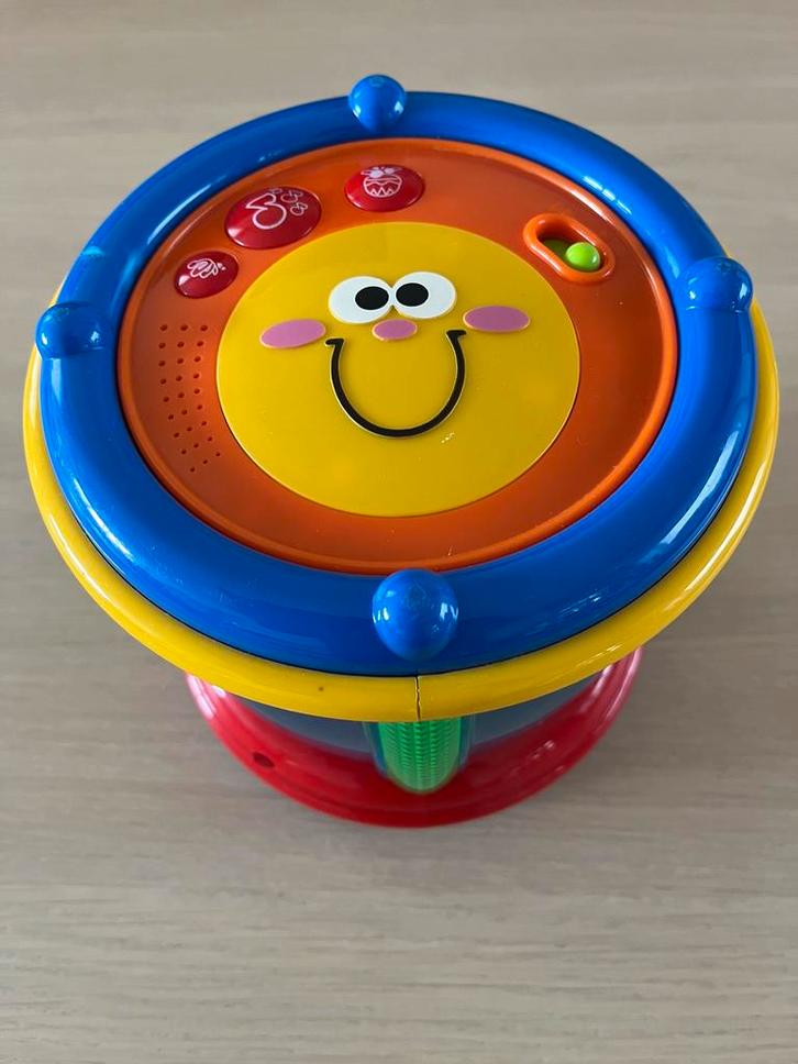 Chicco Vormen- en Muziektrommel, Kinderen en Baby's, Speelgoed | Educatief en Creatief, Zo goed als nieuw, Ophalen of Verzenden
