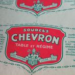 étiquettes CHEVRON, Ophalen of Verzenden, Gebruikt, Reclamebord
