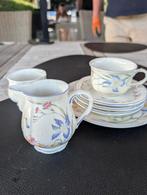 Villery & Boch leuk dessertsetje, Huis en Inrichting, Ophalen, Zo goed als nieuw, Overige stijlen, Kop(pen) en/of Schotel(s)