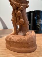 Terracotta visser GIUSEPPE GRASSO, Ophalen, Gebruikt, Mens