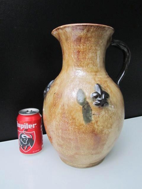 Fleur De Lys Ceramique - keramiek kruik, Antiquités & Art, Antiquités | Céramique & Poterie, Enlèvement ou Envoi