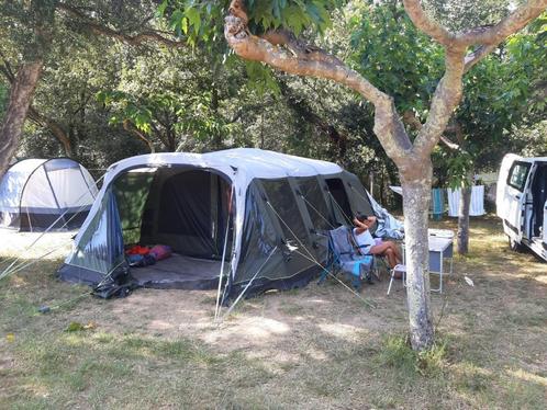 Opblaasbare tunnel tent tot 8pers, Caravans en Kamperen, Tenten, tot en met 4, Zo goed als nieuw, Ophalen