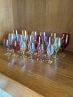 Gekleurd glasservies, Ophalen