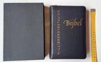 Bijbel (Willibrordvertaling) in leer met goudsnee, rits en k, Livres, Religion & Théologie, Comme neuf, KBS, Enlèvement ou Envoi