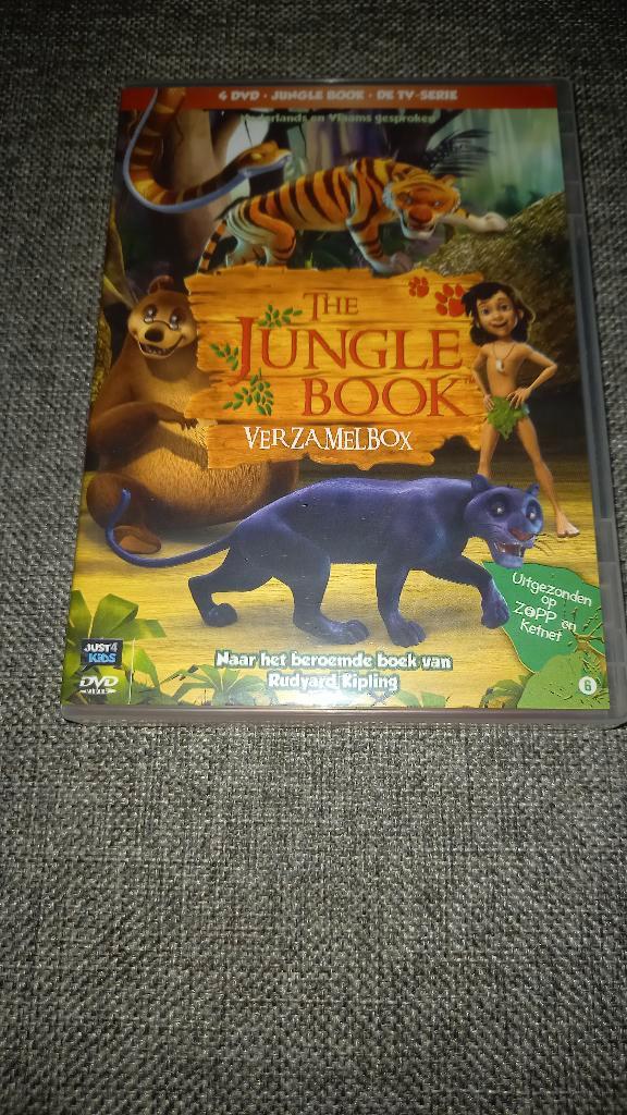 DVD box The Jungle Book, Cd's en Dvd's, Dvd's | Tekenfilms en Animatie, Gebruikt, Boxset, Ophalen of Verzenden