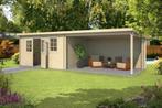 Cabane en rondins Aida Garden House : 780 x 295 cm, Goedkooptuinhuis, Aida, modern, overkapping, berging, hout., Envoi, Neuf