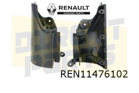 Renault Kangoo achterbumperhoekafdekking Rechts (bij achterk, Auto-onderdelen, Carrosserie, Achterklep, Renault, Achter, Nieuw