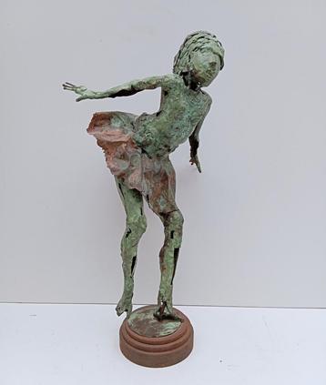 brons beeld André Verschelden kunstwerk 48 cm beschikbaar voor biedingen