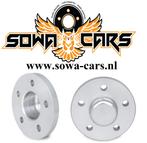 Spoorverbreders 10mm 66,6mm 5x112 Mercedes-Benz met VETKAP, Enlèvement ou Envoi