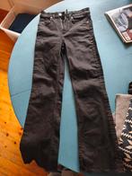 Zara zwarte jeans maat 34 ritssluiting flare model, Ophalen of Verzenden, Zo goed als nieuw