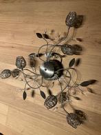 Mooie hanglamp met bloemmotief, Huis en Inrichting, Ophalen, Gebruikt, 50 tot 75 cm, Metaal