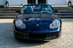 Porsche Boxster 2.5i 204pk Automaat Zetelverwarming 1997 986, Auto's, Porsche, Achterwielaandrijving, Cabriolet, Blauw, Leder