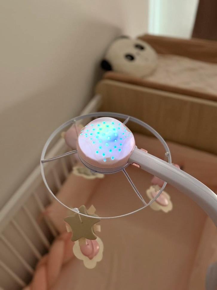 Veilleuse musicale mobile 3 en 1, Kinderen en Baby's, Kinderkamer | Inrichting en Decoratie, Zo goed als nieuw, Lamp, Ophalen