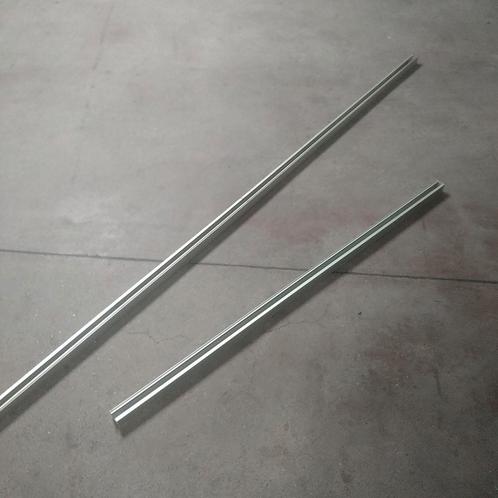 Vintage rails en schijnwerpers van Erco, Huis en Inrichting, Lampen | Spots, Gebruikt, Metaal of Aluminium, Led, Ophalen