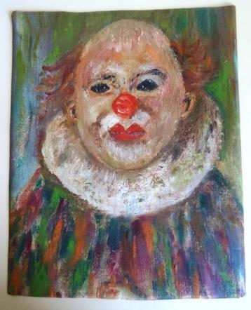 Clown. 19,6 x 24,6 cm