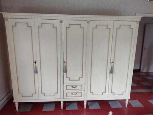 retro slaapkamer, Huis en Inrichting, Slaapkamer | Complete slaapkamers, Gebruikt, Tweepersoons, Ophalen