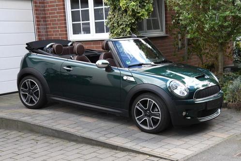 Mini Cooper S Cabrio 71000km, perfecte staat, gps, leder, Auto's, Mini, Particulier, Cabrio, ABS, Airbags, Airconditioning, Bluetooth