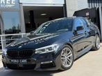 BMW 5 Serie 520 dXA PACK M/ HEAD-UP/ SOFT C/ DISTRO/ TOIT OU, Automaat, 4 deurs, 4 cilinders, Zwart