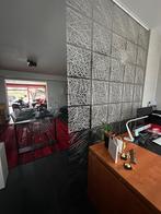 Roomdivider zwart wit, Huis en Inrichting, Woonaccessoires | Kamerschermen, Ophalen, Zo goed als nieuw