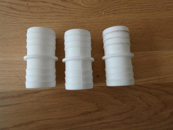 3x  ABS slangpilaar 38mmx38mm, Tuin en Terras, Zwembad-toebehoren, Zo goed als nieuw, Overige typen, Ophalen of Verzenden