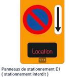 panneaux signalisation  interdiction de stationnement, Divers, Enlèvement