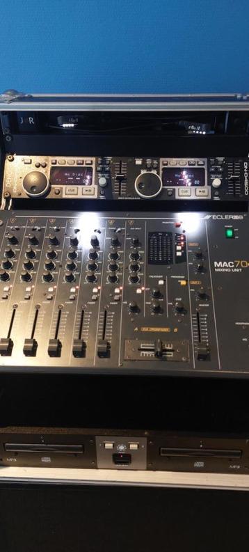 DENON DN-D4500 + ECLER MAC70V + boîtier de mixage DJ, Musique & Instruments, Enlèvement, Utilisé, DJ-Set, Denon