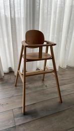 Nobodinoz growing green chair eetstoel kinderstoel hout, Kinderen en Baby's, Kinderstoelen, Ophalen, Meegroeistoel