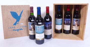 RENÉ MAGRITTE coffret collection vins ÉDITION LIMITÉ beschikbaar voor biedingen