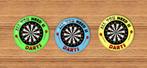 Drie buttons darts (magneten), Nieuw, Sport, Ophalen of Verzenden, Button