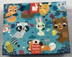 Janod Puzzel reuze tastpuzzel 20 Stukjes bosdieren compleet, Kinderen en Baby's, Speelgoed | Kinderpuzzels, Verzenden, Zo goed als nieuw
