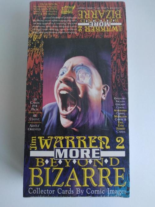 Jim Warren 2 More Beyond Bizarre factory sealed box 48 packs, Hobby & Loisirs créatifs, Autocollants & Images, Neuf, Plusieurs images