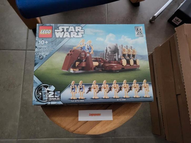 Lego - 40686 - Star Wars - Handelsfederatie troepentransport, Verzamelen, Star Wars, Nieuw, Ophalen of Verzenden