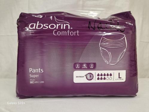 Absorin comfort pants/luierbroekjes super plus maat L, Diversen, Verpleegmiddelen, Nieuw, Ophalen