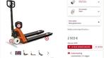 wegende transpallet BT lifter toyota, Ophalen