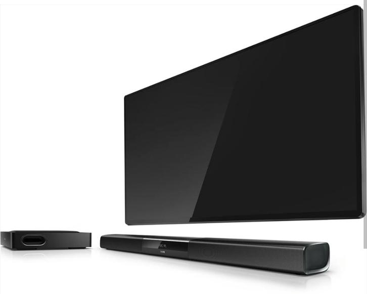 Soundbar Philips HTL5145B  -  320W, Audio, Tv en Foto, Soundbars, Gebruikt, Bluetooth, Met externe subwoofer, Ophalen