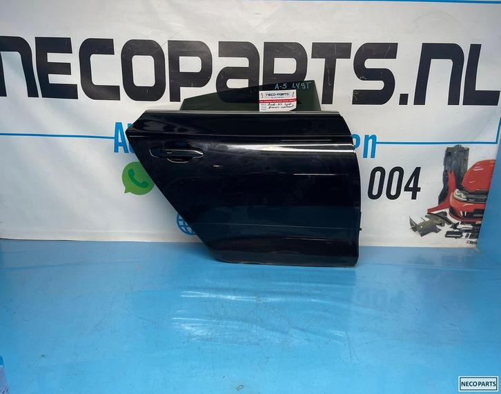 AUDI A5 8W PORTIER DEUR LINKS ACHTER COMPLEET KLEUR LY9T, Auto-onderdelen, Carrosserie, Achterklep, Audi, Achter, Gebruikt, Ophalen of Verzenden