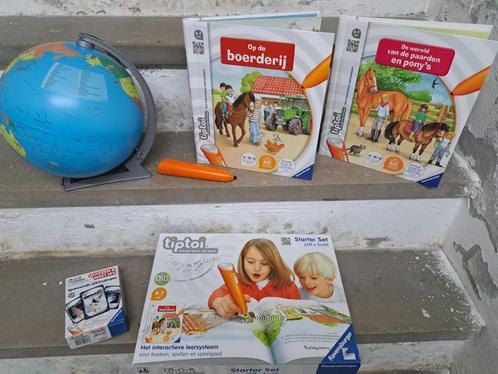 Tip toi de stift,wereldbol, starterset, quizzen, Kinderen en Baby's, Speelgoed | Educatief en Creatief, Zo goed als nieuw, Taal en Lezen